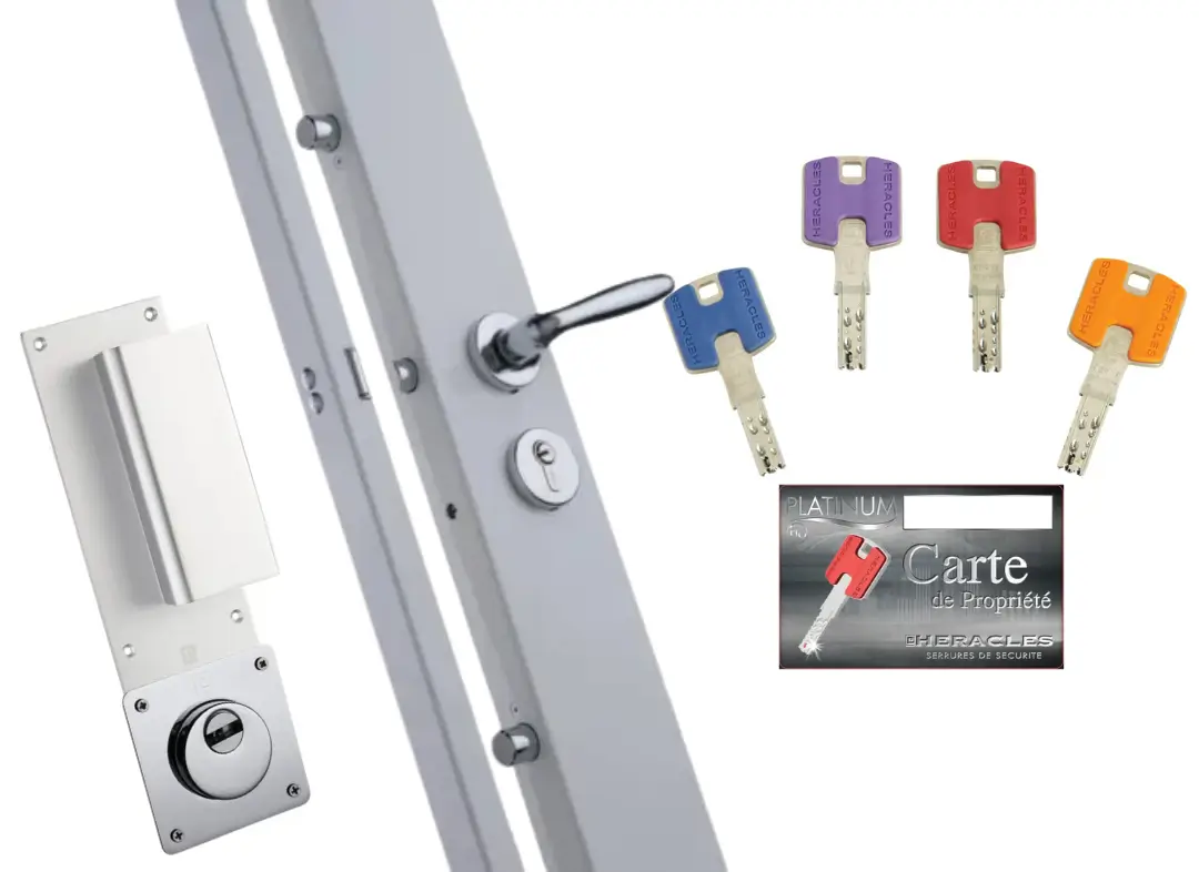 Serrure 5 points carénée La Trinité